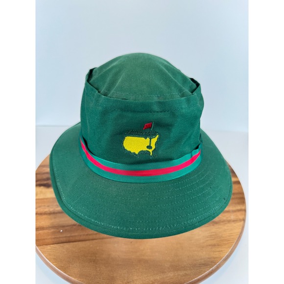 Augusta, national Other - Masters Augusta National Green Bucket Hat XL Adult Extra Large Golf Made In USA